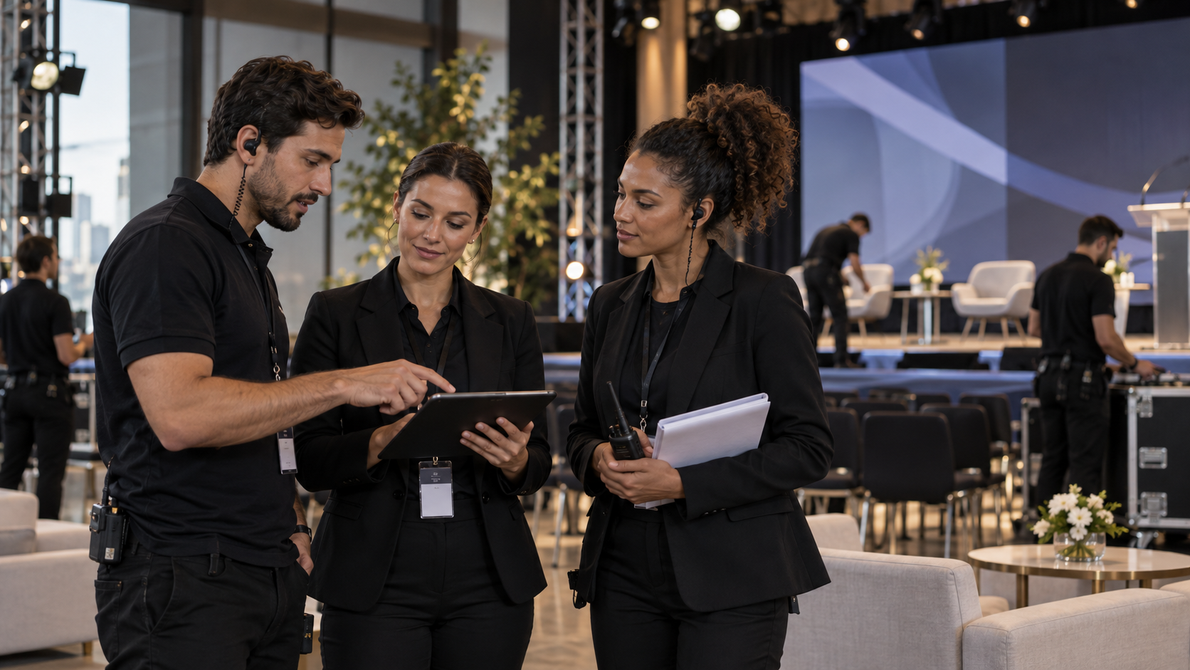 Eventos corporativos e produção